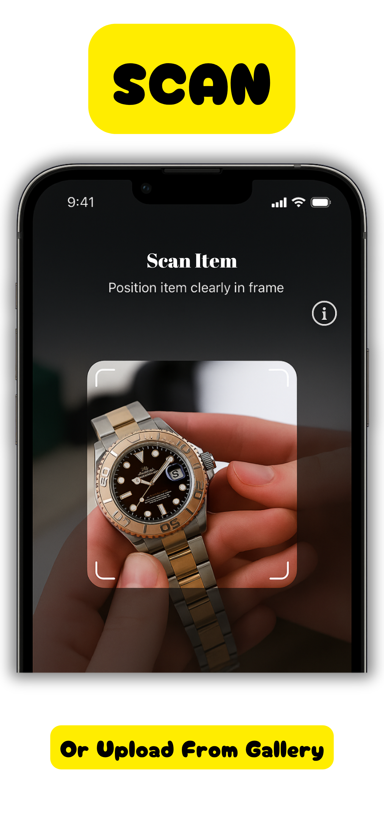 Scan your item